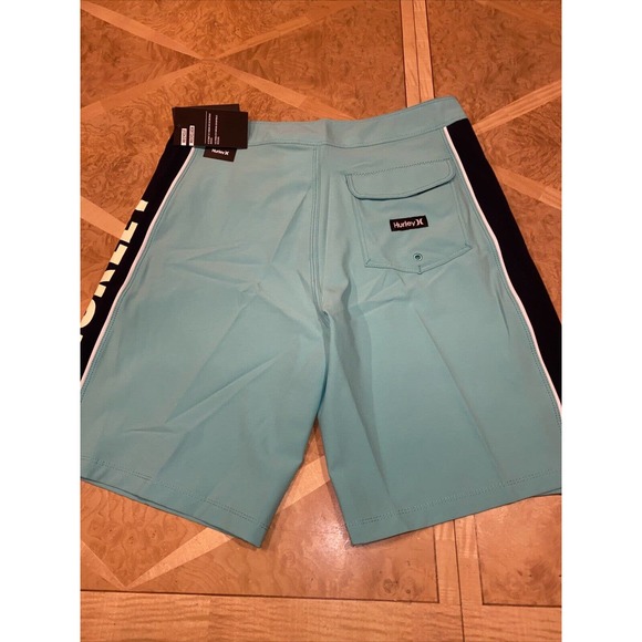 NWT!! Hurley Boys Phantom Fast Lane 20" Swim Boardshorts Size 26 / Mediu… - Picture 2 of 4